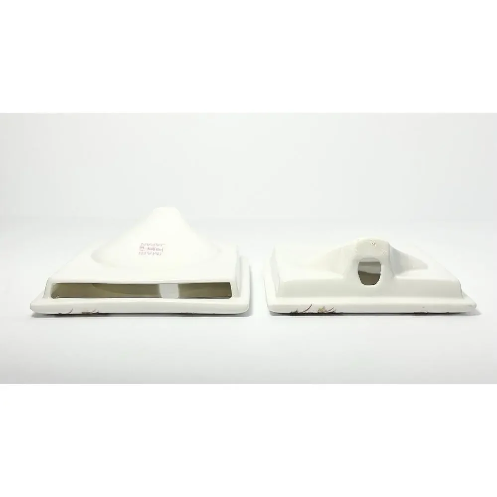 1980s Vintage Japanese Imari 4-Piece Home Decor Set Ginger Jar Picture Frame Box